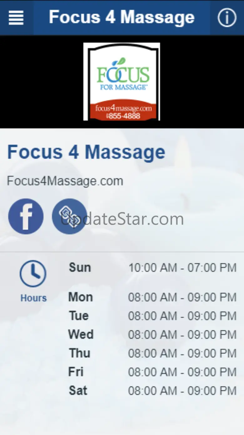 Focus 4 Massage 15.1.0