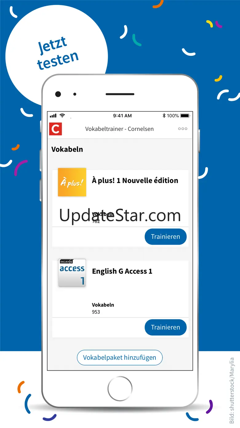 Vokabeltrainer - Cornelsen 8.1.15