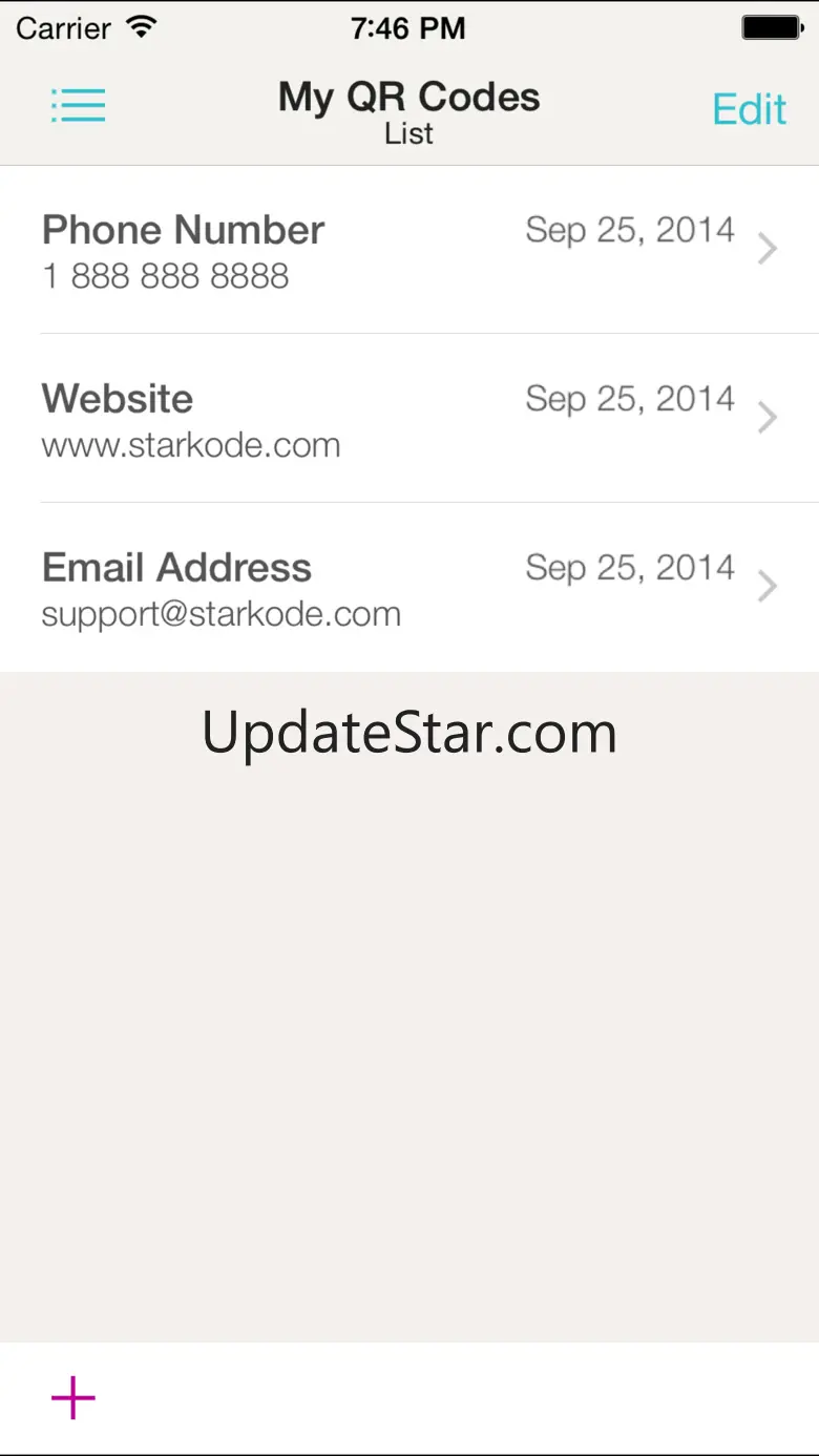 Sleek QR Code Reader 14.30