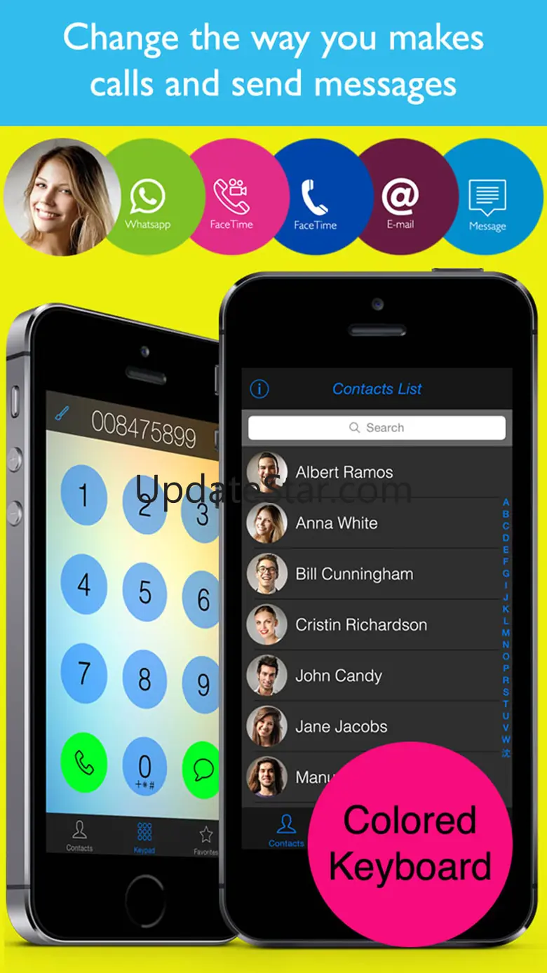 Colored Phonebook Simple 1.7