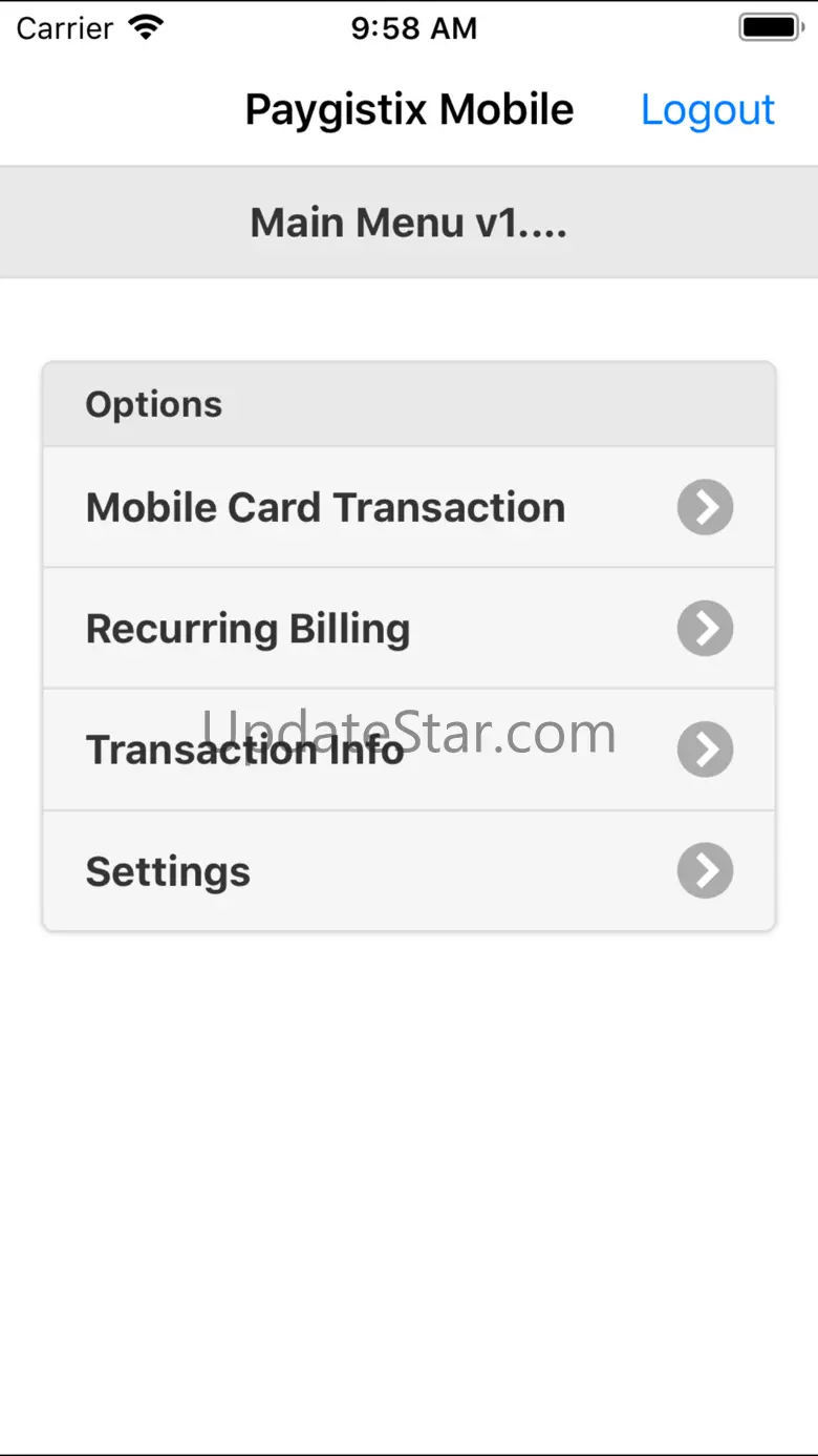 Paygistix Mobile 1.42