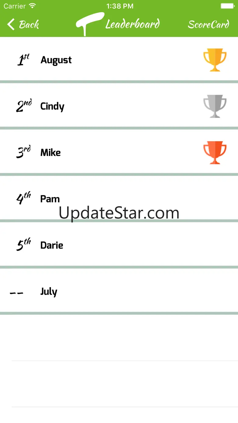 PuttMaster Scores 0.1.1
