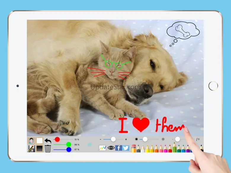 Dessiner sur iPad 1.0