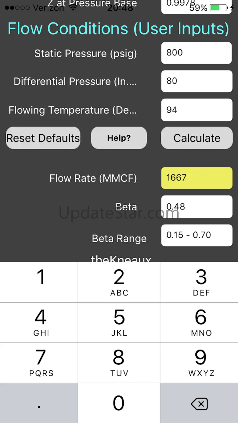 Gas Volume Calc 1.0.2