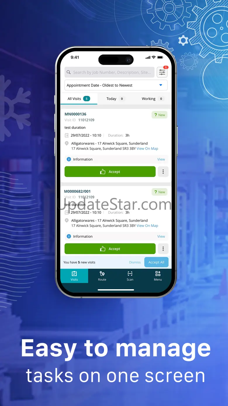 Joblogic iOS App Version 1.152.0