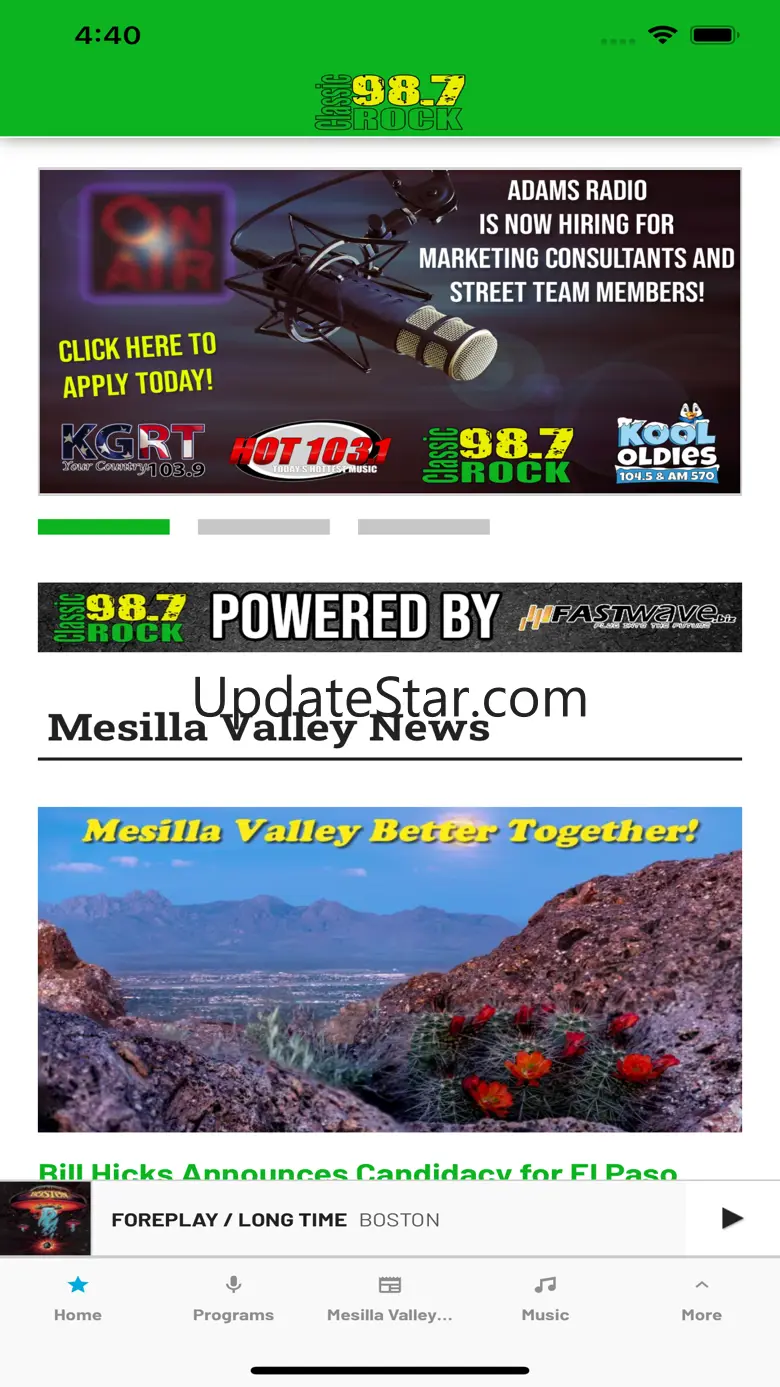 Classic Rock 98.7 8.0