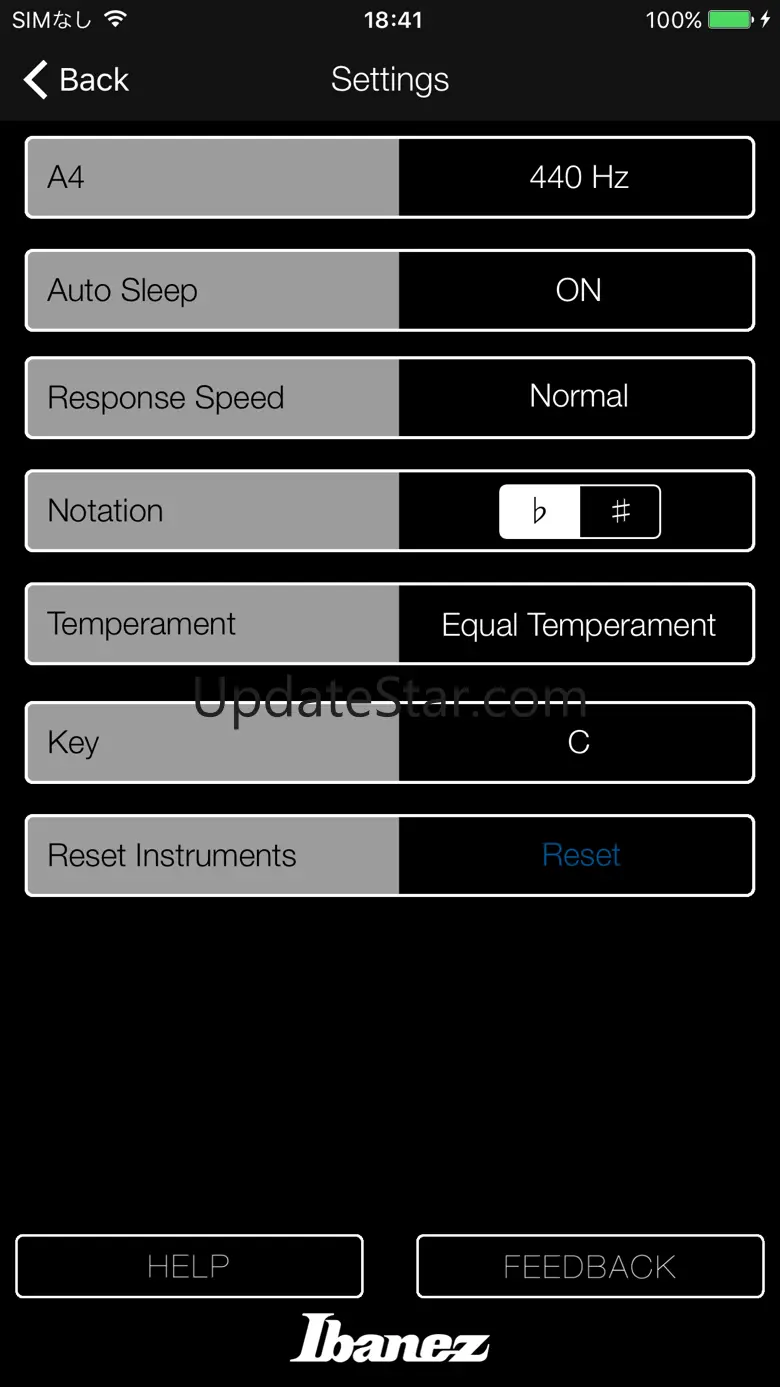 IbanezTuner 1.0.5