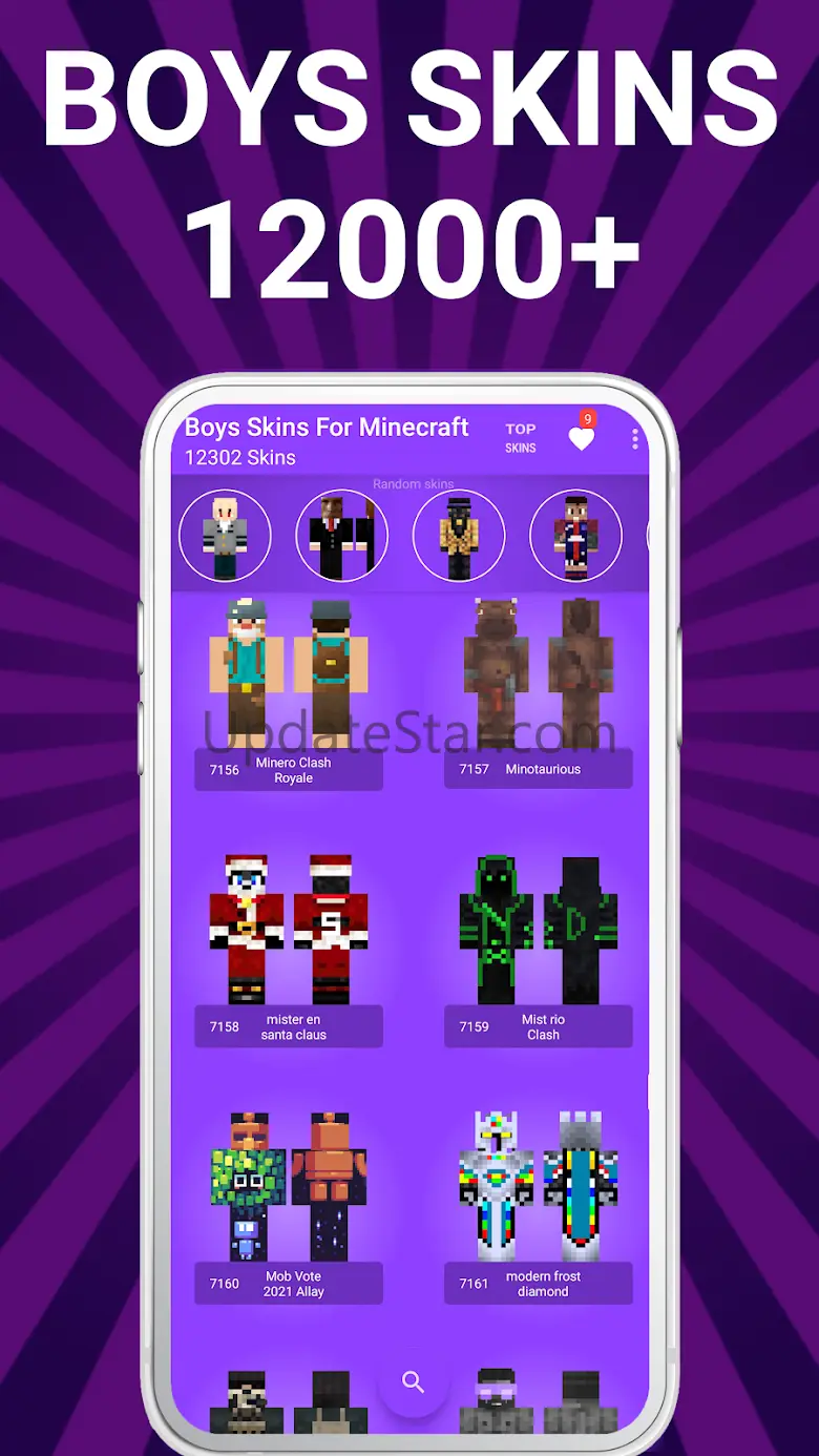 Boys Skins For Minecraft PE 6.0.3