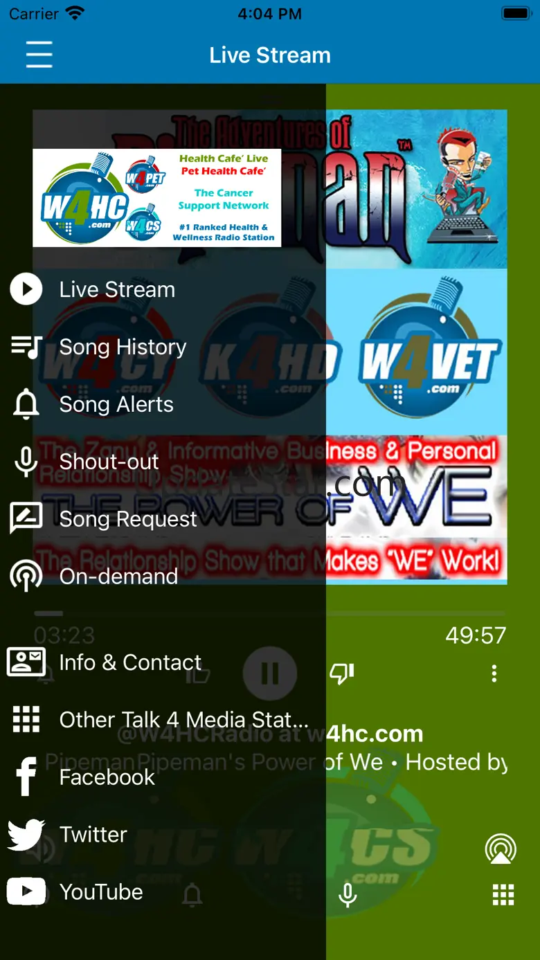 W4HC Radio & W4CS Radio 11.0.52