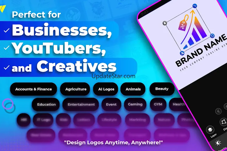 Logo Maker - Brand Logo Design 4.6