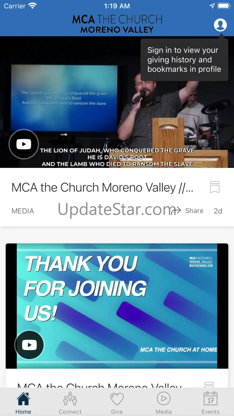 MCA the Church 15.12.0
