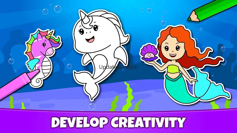 Unicorn Coloring Book & Games 1.3.3