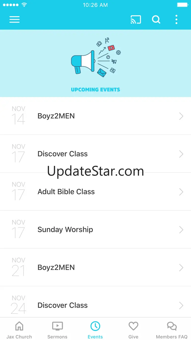 Jax Church 5.17.1