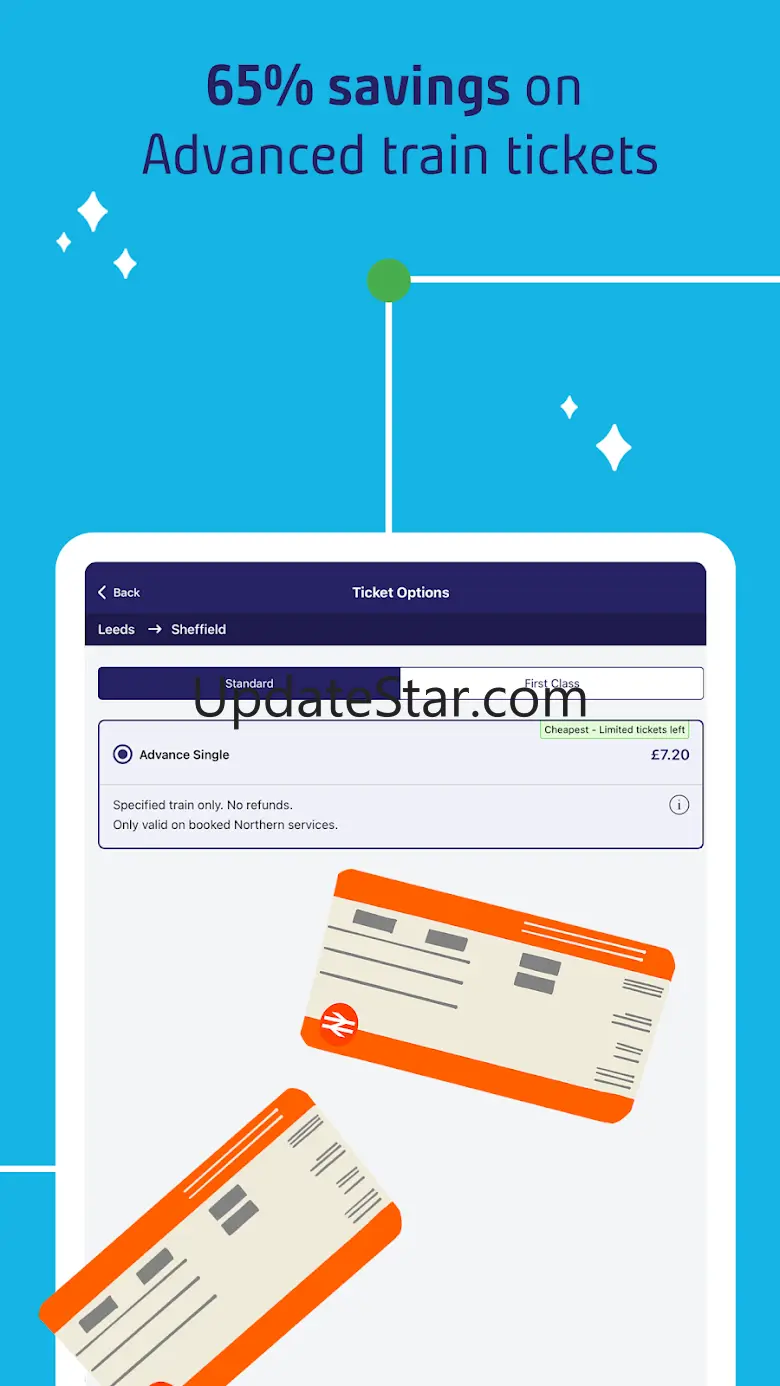 Northern train tickets & times 6.6.6