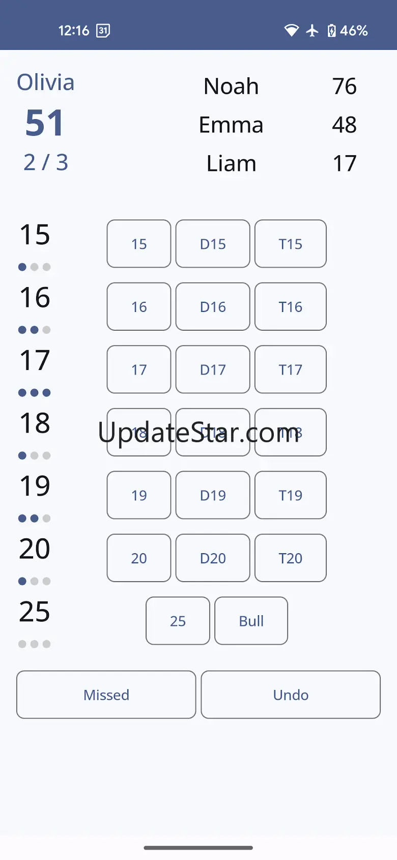 Darts Counter: Scoreboard 2025.1.2.1.r