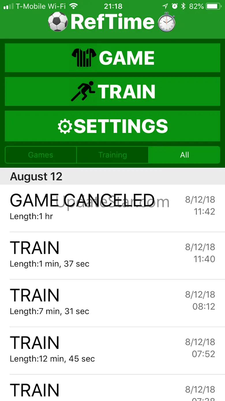 RefTime: Game & Fitness Timers 2020.1
