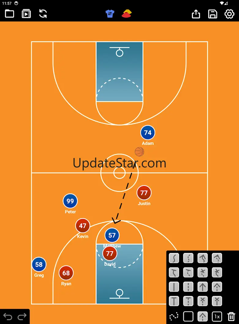 Coach Tactic Board: Basketball 2.2.3