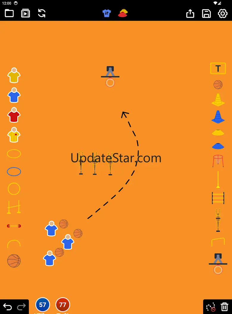 Coach Tactic Board: Basketball 2.2.3
