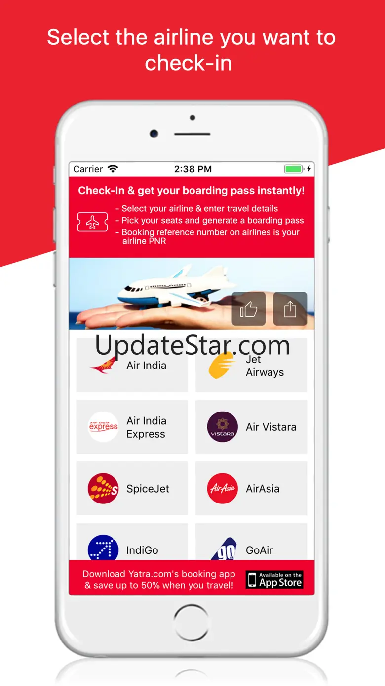 Yatra.com- Flight Web Check-In 2.0