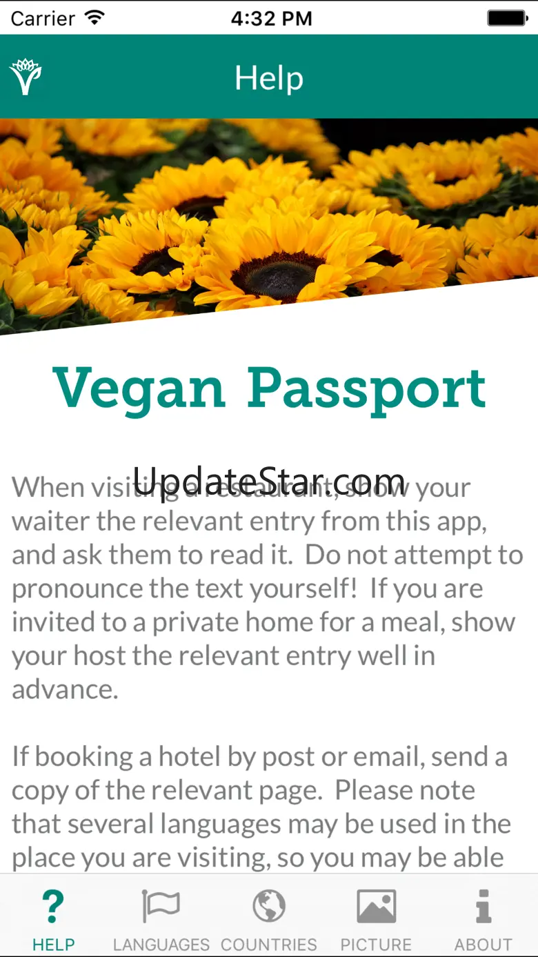 Vegan Passport 1.0