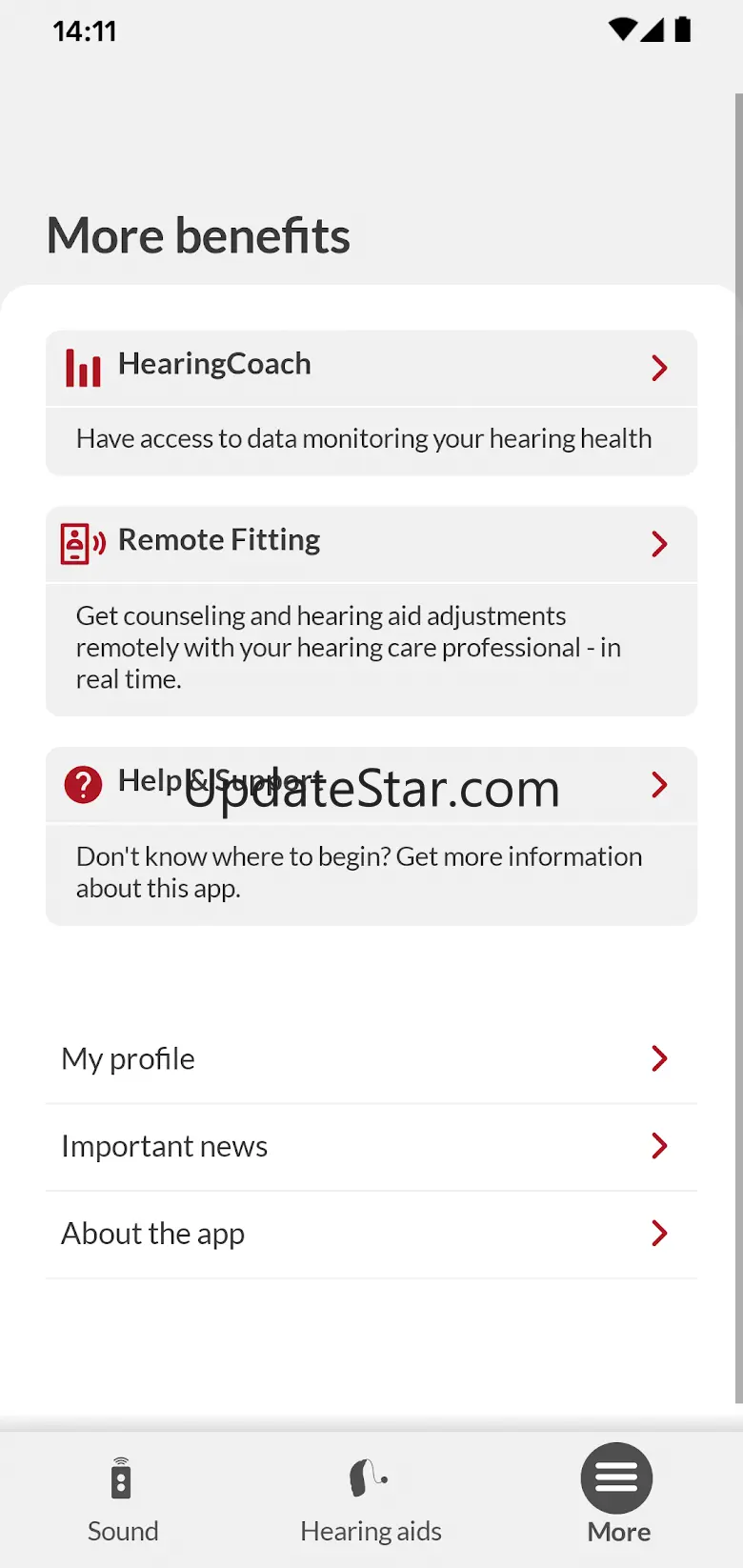Bernafon App 1.5.2