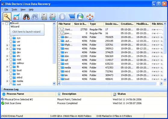 Disk Doctors Linux Data Recovery 1.0