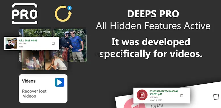 Deleted Video Recovery - Deeps 106.0.0