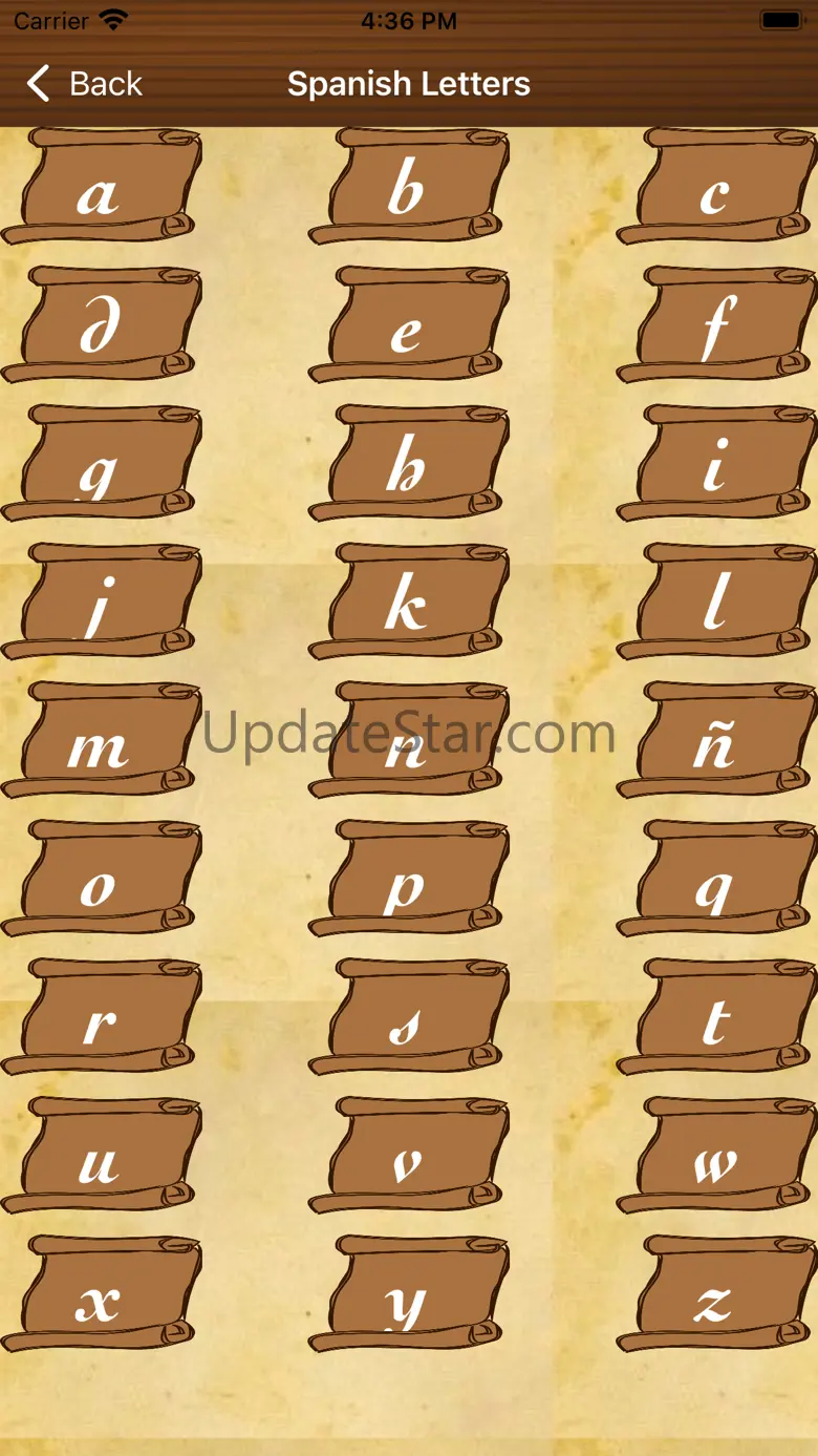 Spanish Alphabets Writing 5.0