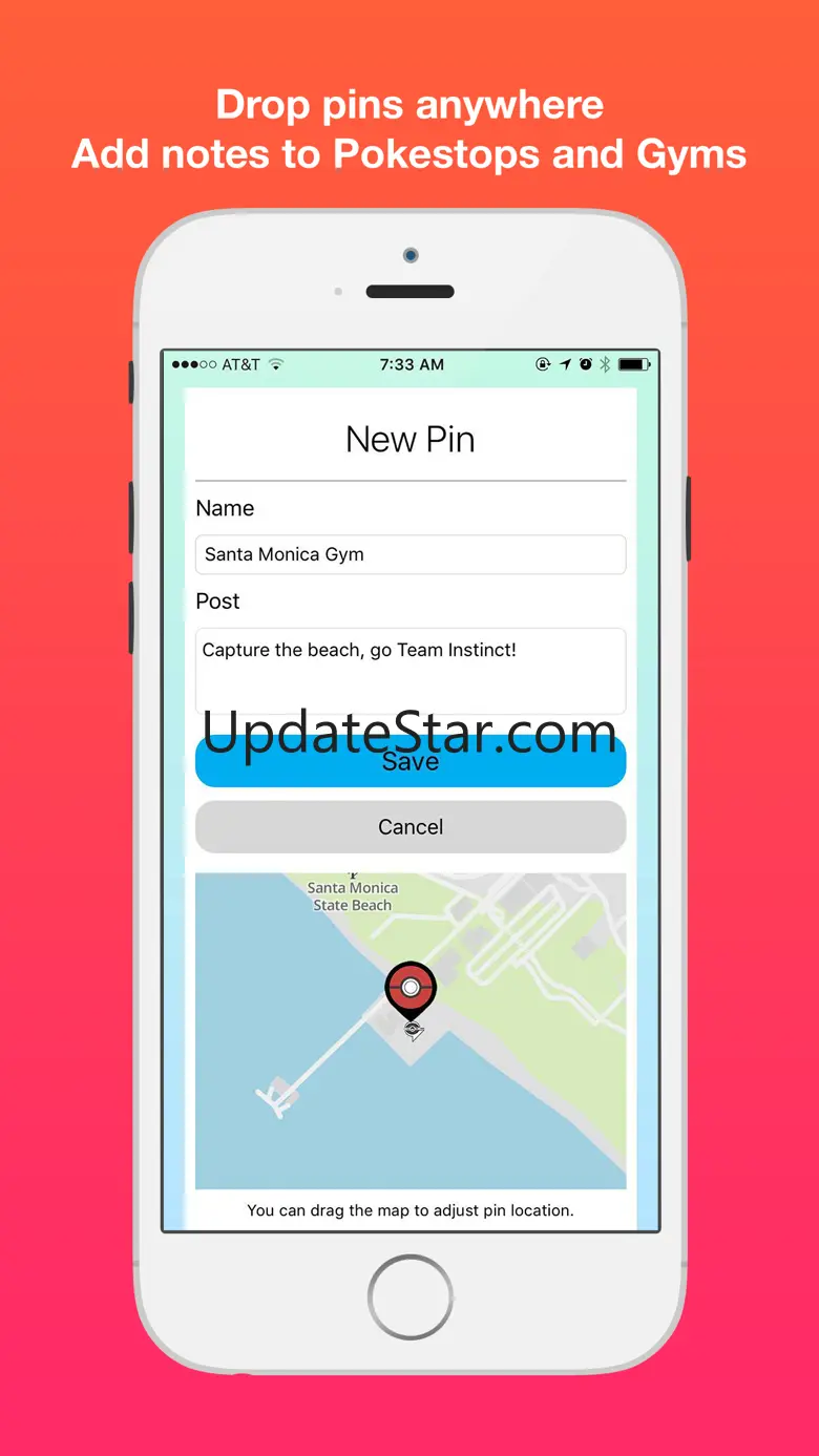 PinChat - Radar Map and Chat for Pokemon Go 1.1