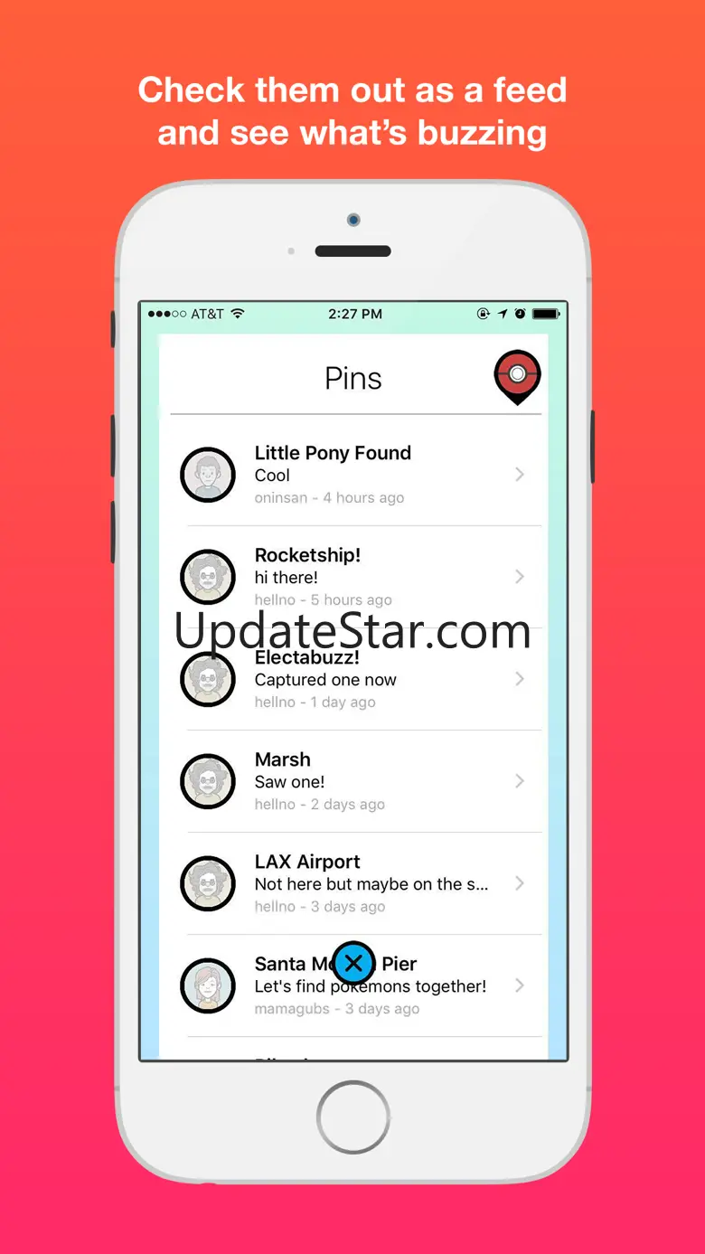 PinChat - Radar Map and Chat for Pokemon Go 1.1