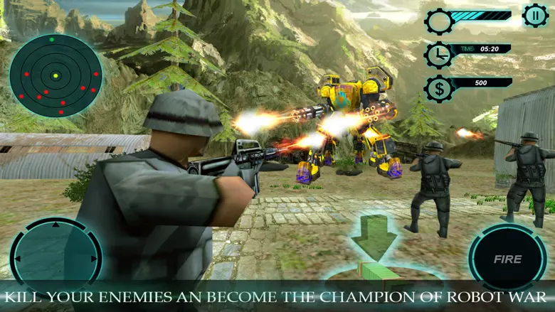 Robot War Military Mission 1.0.1