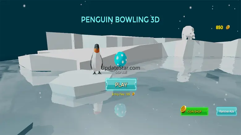 3D Bowling Games Penguin King 1.2