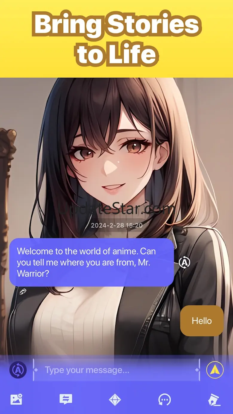 Bella: Anime Characters Chat 1.0.1