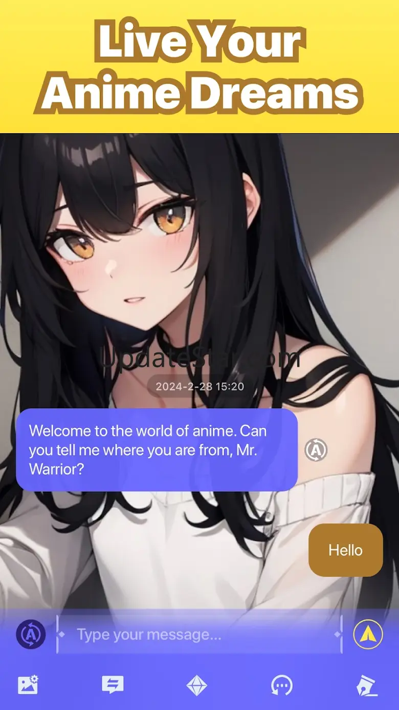 Bella: Anime Characters Chat 1.0.1