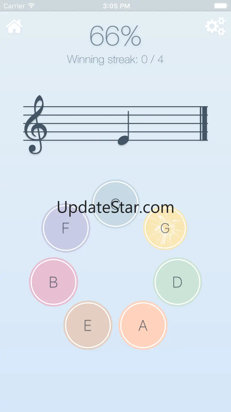 Solfeggio - Note & Key Signature Reading Practice 1.3.0