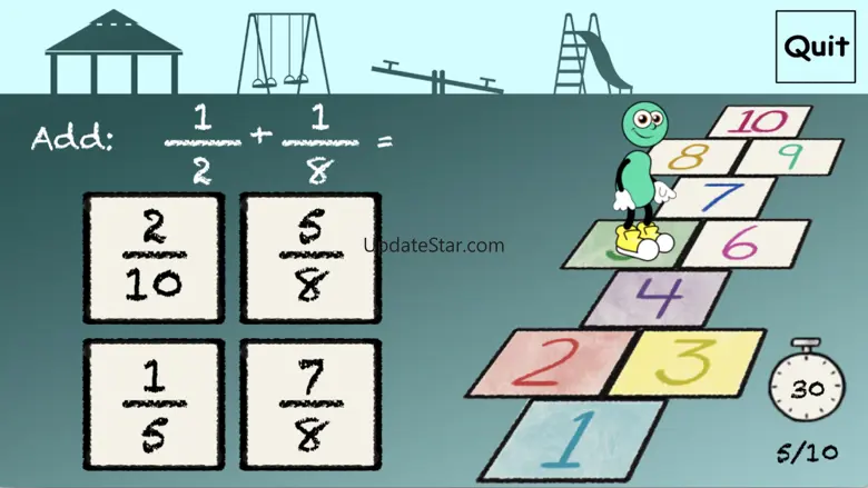 Hopscotch - Adding Fractions 3.0.1