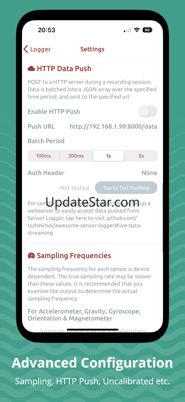 Sensor Logger 1.35
