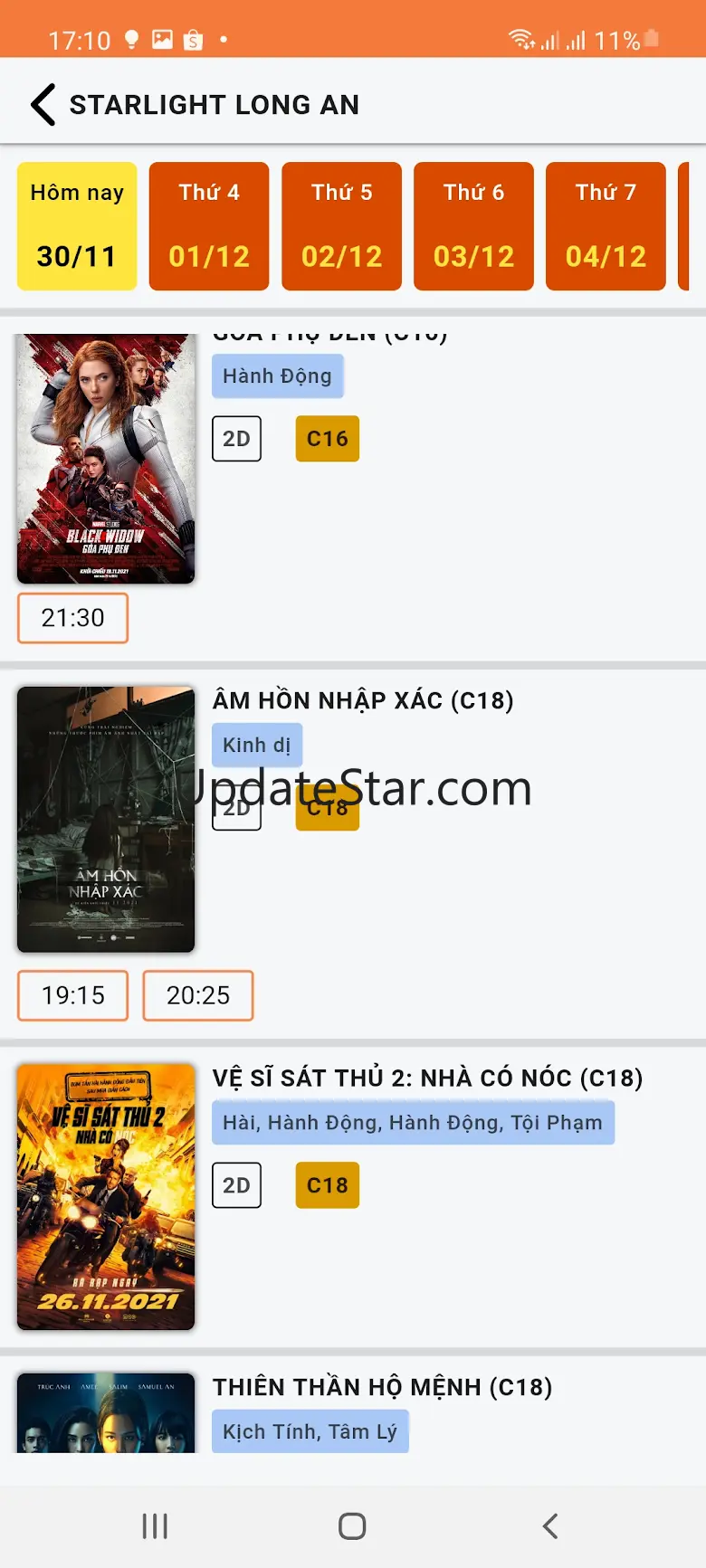 Starlight Cinemas 5.09.6