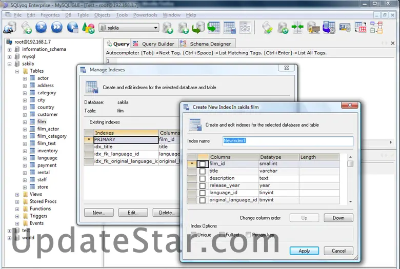 SQLyog Community 8.32