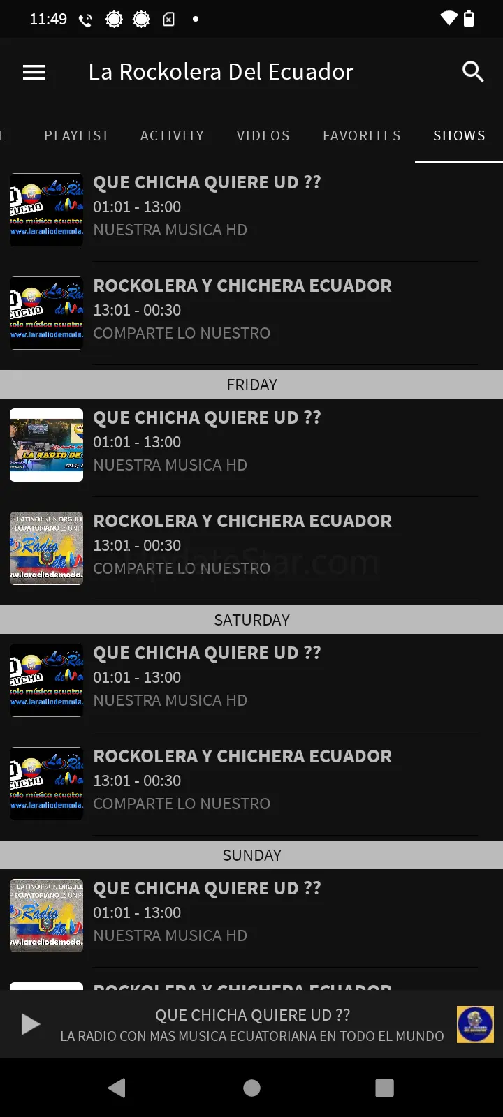La Rockolera Del Ecuador 4.13.10