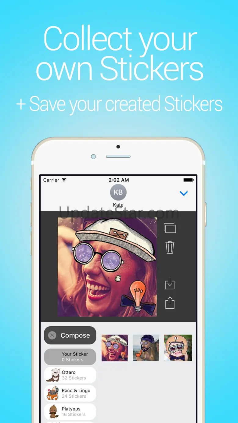 Cune Stickers - Make Your Own Sticker Emoji 1.1