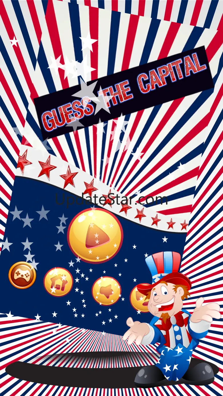 Guess The Flag And Geography Map Of 50 US States 1.0