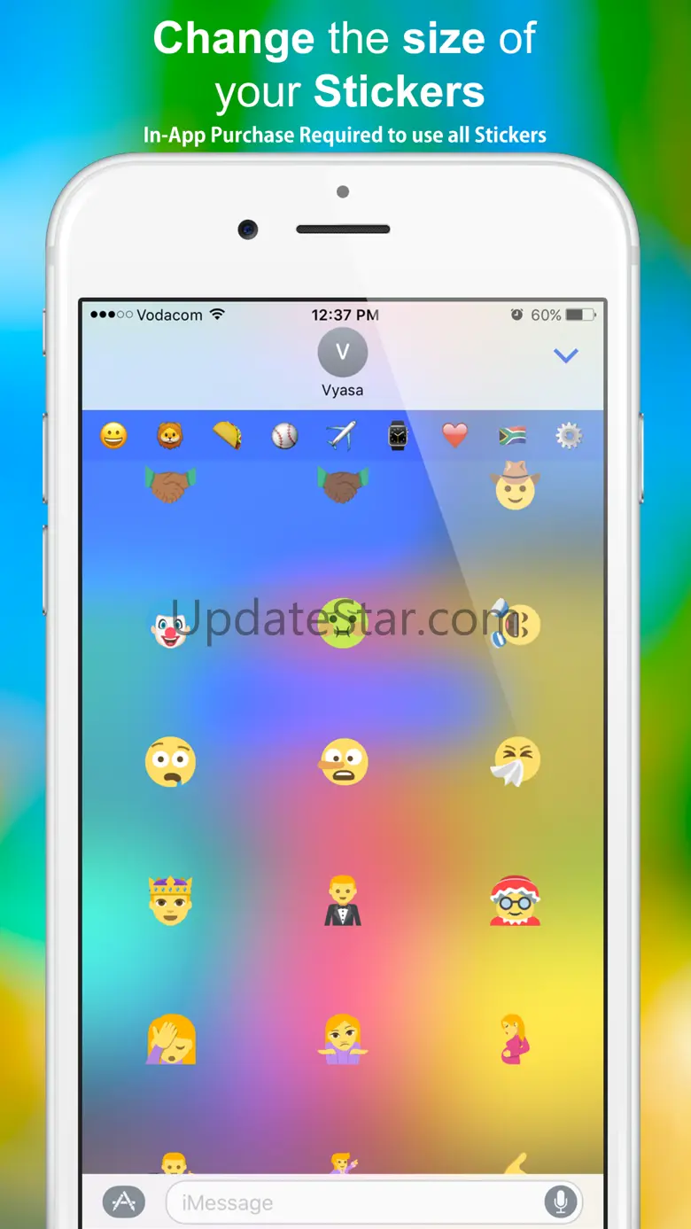 New Emoji Stickers Pro for iMessage 2.0