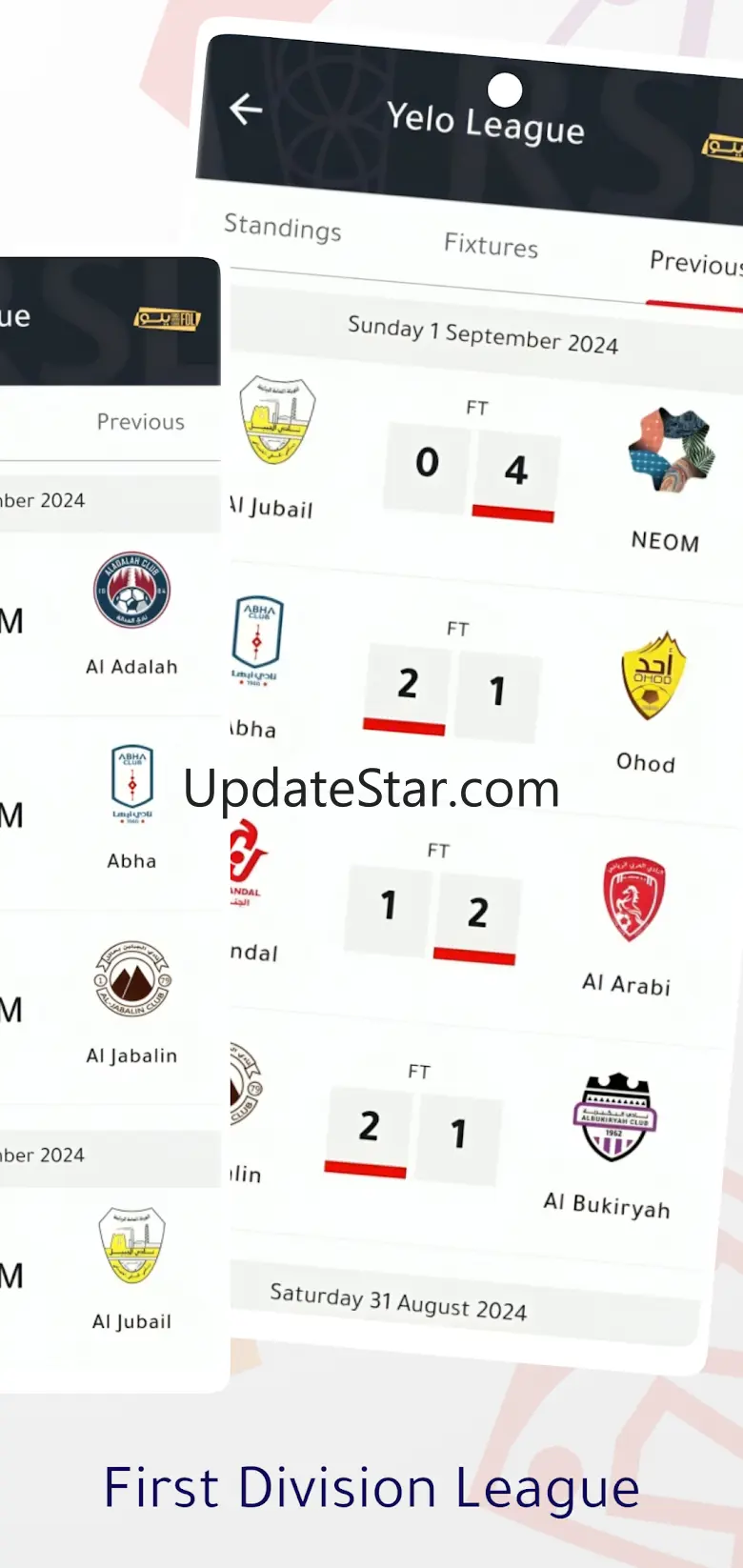 Saudi League : Live Scores 37