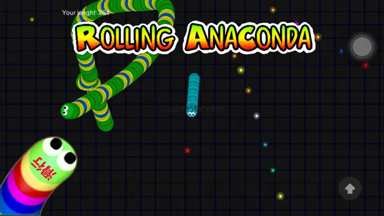 Rolling Anaconda Snake Dash Games 1.0
