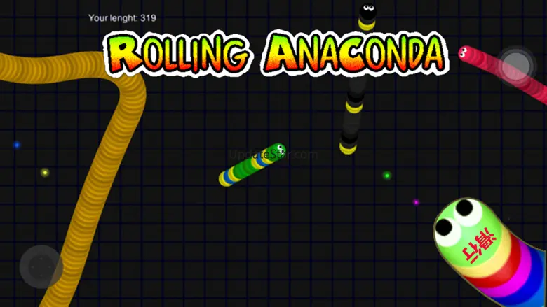 Rolling Anaconda Snake Dash Games 1.0