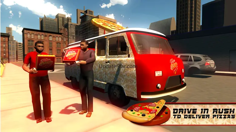 Pizza Delivery Truck Simulator- Food deliver fun 1.0