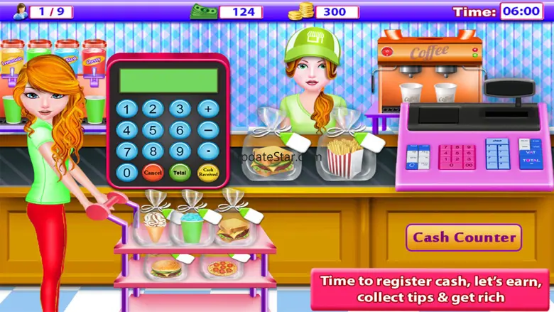 Food Fever Cash Register - Shopping Mall Girl free 1.0