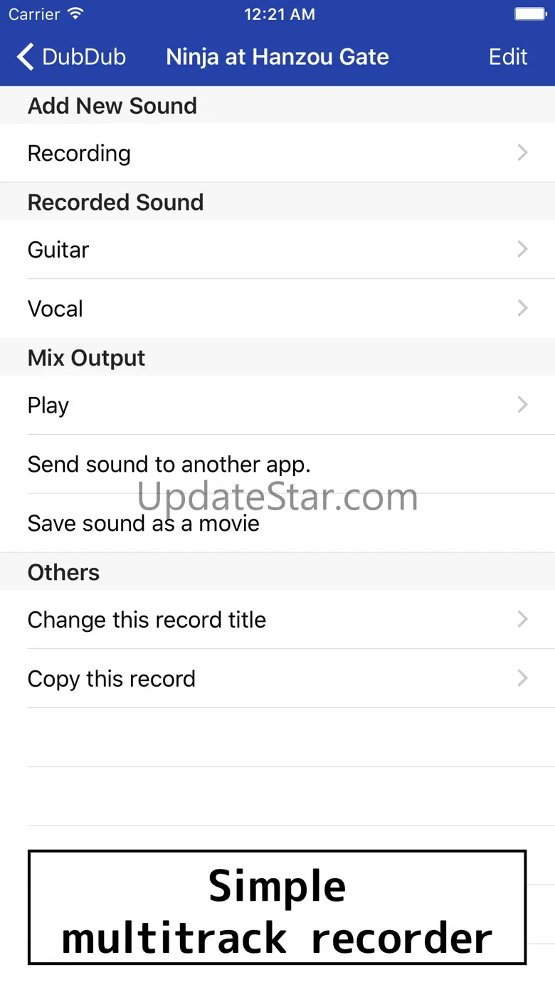 DubDub recorder 1.0.21