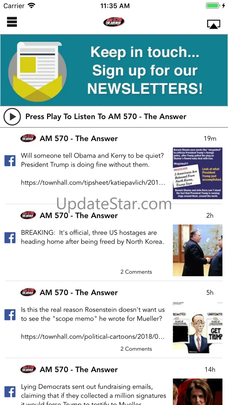 AM 570 The Answer 7.0.1